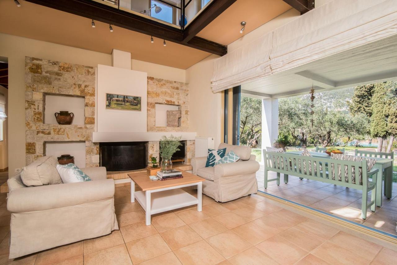Villa Lithia Áno Korakiána Exterior foto